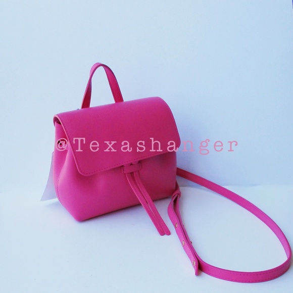 NWT Mansur Gavriel Mini Soft Lady Bag Handbag Dolly Pink - Picture 12 of 16